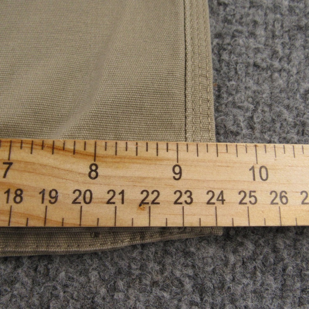 Duluth Trading Co Pants Mens 38x34 Flex Fire Hose Tan Relaxed Fit Workwear - Picture 14 of 16